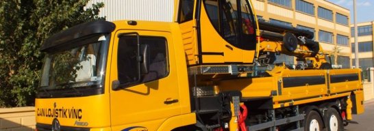 18 Ton Çift Kırma Hiyap Özel Vinç