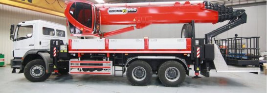 45 Metre Tam Oransal Sepetli Platform Vinç