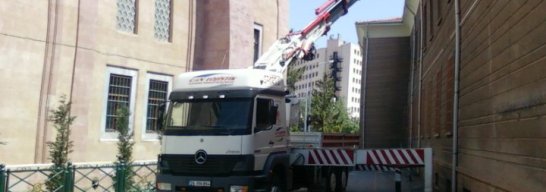 30 Ton Çift Kırma Hiyap Vinç