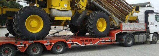 Ropa Pancar Yükleme Makinası Nakliyesi