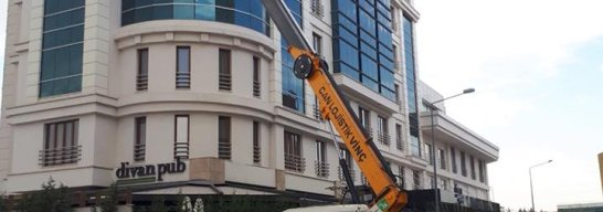 37 Metre Tam Oransal Sepetli Platform Vinç